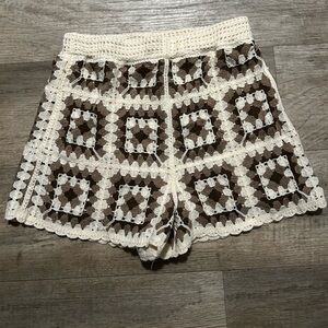 Rebellion Crochet Shorts
